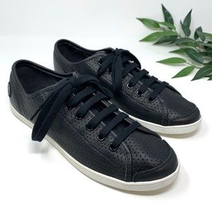 Camper Men’s Black Leather Lace Up Sneaker 44